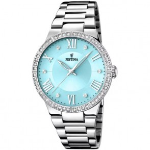 Orologio Donna Solo Tempo FESTINA F16719/4 in Acciaio con Cristalli