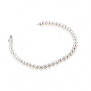 Bracciale Donna KIOTO 205B ECO con Perle e chiusura Oro Bianco 18kt