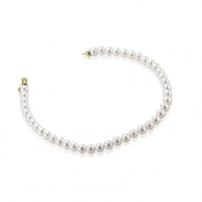 Bracciale Donna KIOTO 205A/0 con Perle e chiusura Oro Giallo 18 kt 
