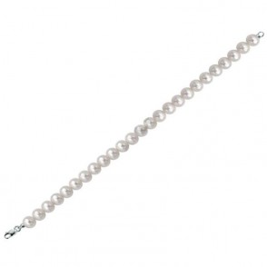 Bracciale Donna KIOTO BR5.5-6 con Perle e chiusura Oro Bianco 18kt