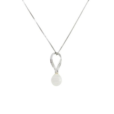 Collana Donna Pp61 Oro Perla Diamanti