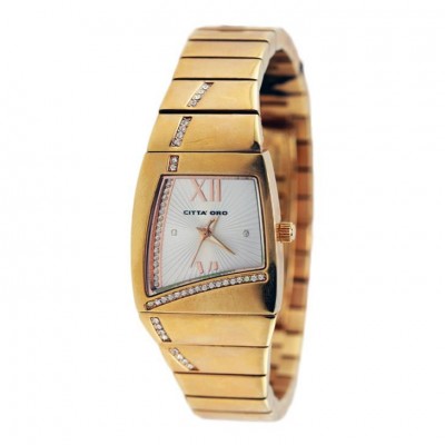 Orologio Solo Tempo Donna Citta' Oro F2103RG.04.03BR00AC Cassa Cinturino Acciaio PVD