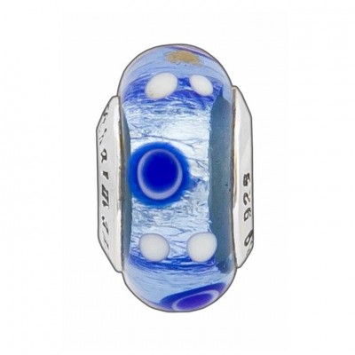 Charm In Vetro Di Murano Charmant Argento 925 - Mu28