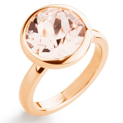 Anello Da Donna Brosway Tring BTGC132A In Acciaio Pvd Oro Rosa E Swarovski Size12