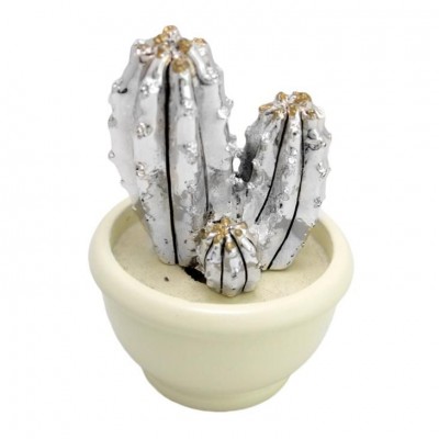Bomboniera Pierre Cardin Pc003 Laminata In Argento 925 - Cactus