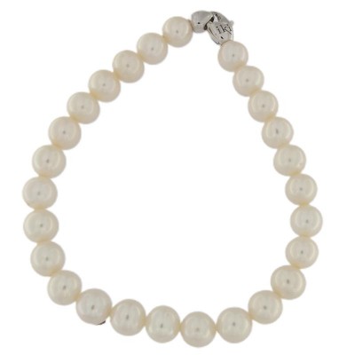 Bracciale donna Iki 10012 in perle con oro bianco 9kt