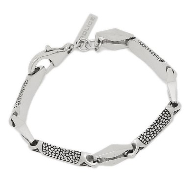 Bracciale Uomo POLICE FAST LINE PJ.25691BSE/02-L in Acciaio Lucido