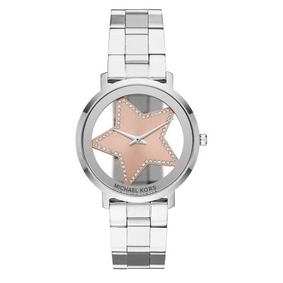 OROLOGIO DONNA SOLO TEMPO MICHAEL KORS MK3815 IN ACCIAIO CON STELLA GLITTERATA