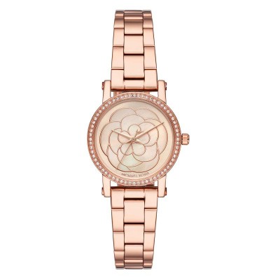 OROLOGIO DONNA SOLO TEMPO MICHAEL KORS MK3892 IN ACCIAIO ROSATO E MADREPERLA