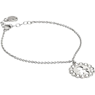 bracciale donna boccadamo PI-BR20 Acciaio Rodiato Con Charm A Forma Di Bimbo