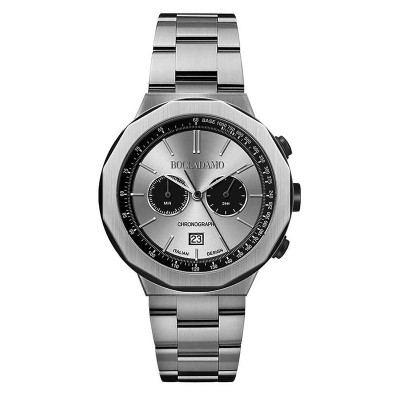 OROLOGIO CRONOGRAFO UOMO BOCCADAMO ICONA IC008 IN ACCIAIO CON DATARIO