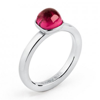 Anello Donna Brosway Btgc29d In Acciaio Con Cristallo Fucsia Misura 18