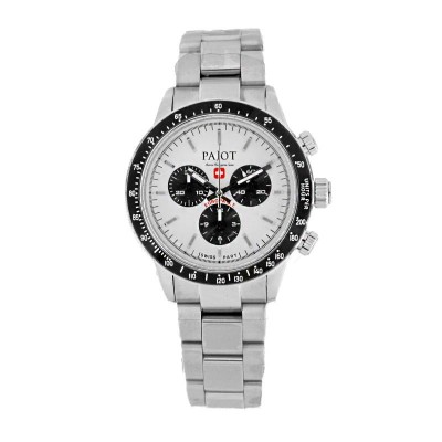 Orologio Uomo Cronografo PAJOT 5789B-01 in Acciaio Swiss Made