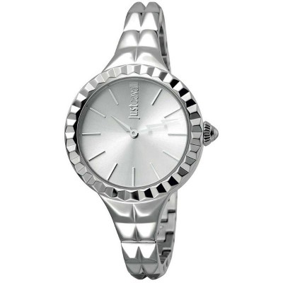 Orologio Donna Solo Tempo Just Cavalli JC1L002M0015 Quadrante Silver Argento cinturino Acciaio