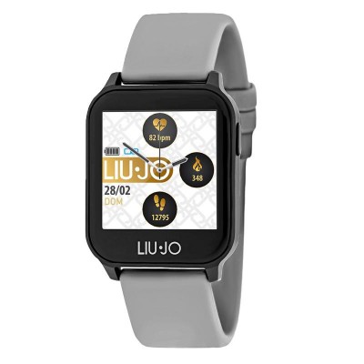 Orologio Unisex Smartwatch LIUJO ENERGY SWLJ008 Cinuturino in Silicone Grigio