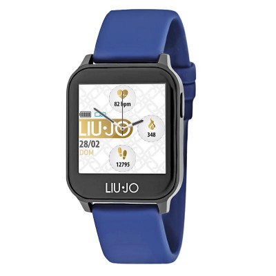 Orologio Unisex Smartwatch LIUJO ENERGY SWLJ009 Cinuturino in Silicone Blu