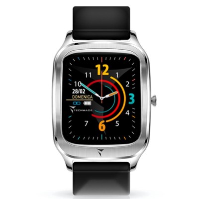 Orologio Smartwatch TECHMADE TM-VISION-BK Cinturino In Silicone