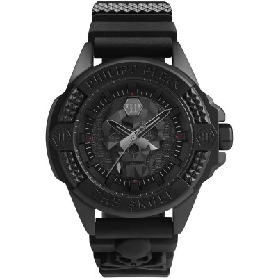 Orologio Solo Tempo Philipp Plein Uomo PWAAA0721 The $Kull Titan In Gomma Nero