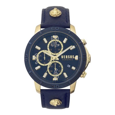 Orologio Uomo Multifunzione VERSACE VSPHJ0220 Cinturino Pelle Blu