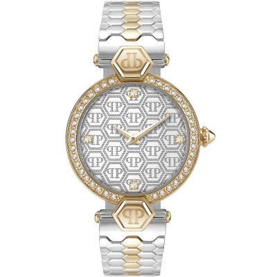 Orologio Donna Solo Tempo Philipp Plein PWEAA0521 Couture In Acciaio Bicolore