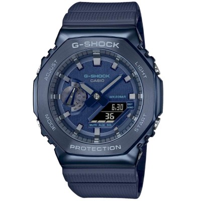 Orologio Di Casio G-Shock Protection GM-2100N-2AER Collezione Sport Da Uomo In Resina Blu 