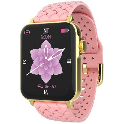 Orologio Smartwatch Da Donna Smarty2.0 -SW035C02 In Silicone/Gomma Rosa & Cassa 34mm