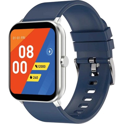 Orologio Smartwatch Unisex Smarty2.0 -SW034B In Silicone/Gomma Blu Con Display Digitale