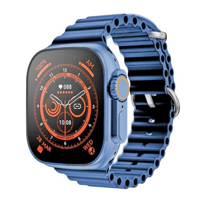 Orologio Smartwatch HYPNOTIC MILANO HSMART04 Cinturino Silicone Blu
