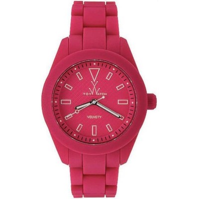 Orologio Solo Tempo Donna TOYWATCH VV17PS Quadrante Fucsia Acciaio Soft Touch