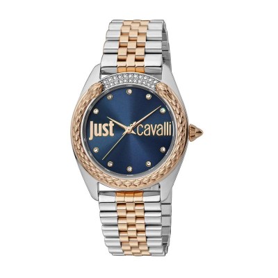 Orologio Donna Solo Tempo JUST CAVALLI JC1L195M0125 Cinturino Acciaio Bicolore
