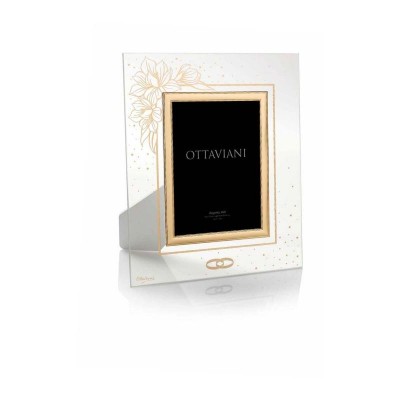 Cornice Portafoto OTTAVIANI 6023CO Bouquet in Cristallo 13x18 cm