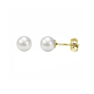 Orecchini Donna KIOTO 300A- Oro 18kt con Perle 5/5,5 mm