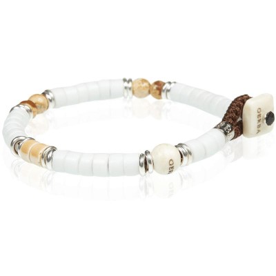 Bracciale Unisex Cordoncino GERBA WW02 Ceramica Chiusura Bottone