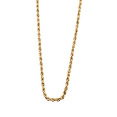 Collana CG12 Da Donna In Oro Giallo 18kt di Grammi 18.33 Chiusura a Moschettone