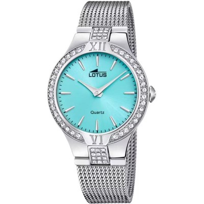 Orologio Lotus Bliss 18894/2 Azzurro Cinghia Acciaio Inossidabile 316L, Donna