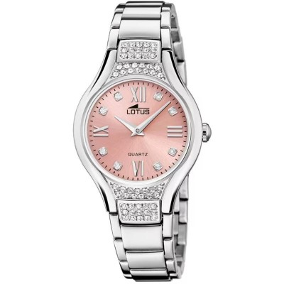 Orologio Lotus 18910/2 Rosa Cinghia Acciaio Inossidabile 316L, Donna