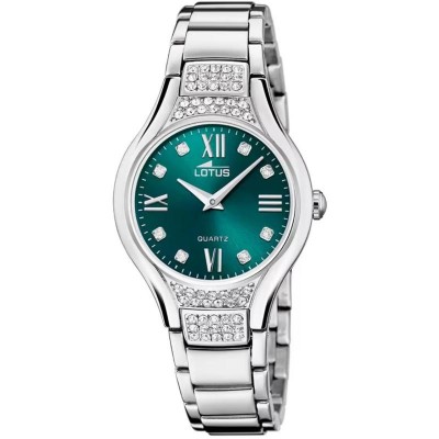 Orologio Lotus 18910/5 Verde Cinghia Acciaio Inossidabile 316L, Donna