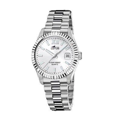Orologio Donna Lotus 18930/1 Quadrante Bianco Acciaio