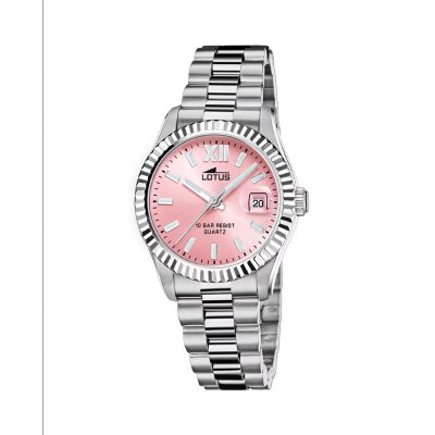 Orologio Donna Lotus 18930/2 Quadrante Rosa Acciaio