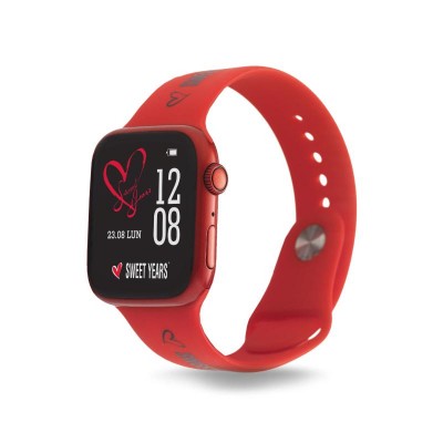 Smartwatch Unisex SWEETYEARS SW-2001-04F Cinturino Silicone Rosso