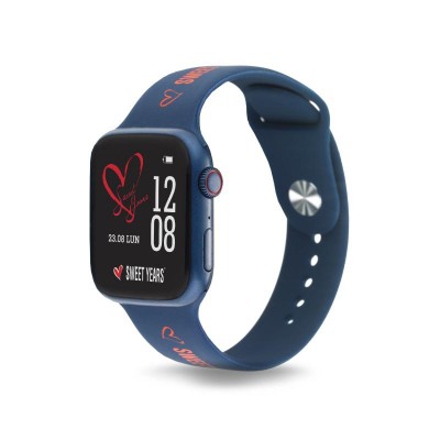 Smartwatch Unisex SWEETYEARS SW-2001-06F Cinturino Silicone Blu