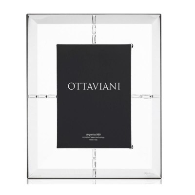 Cornice Portafoto OTTAVIANI 4012A Argento Baguette 13x18 cm