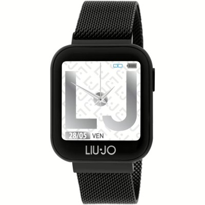 Orologio Smartwatch Unisex LIUJO SWLJ003 Cinturino Alluminio colore Nero