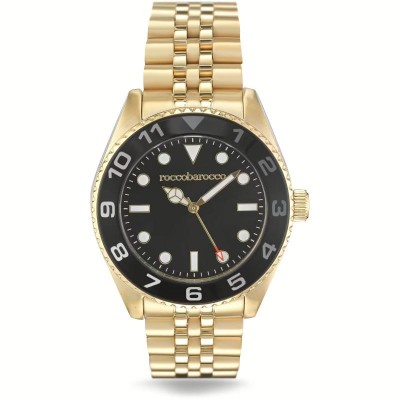 Orologio Uomo Solo Tempo ROCCOBAROCCO RB.4886M-08M Cinturino Acciaio PVD Oro