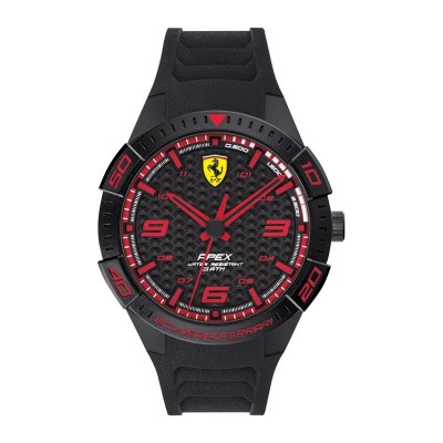 Orologio Multifunzione Uomo FERRARI FER0830694 Cinturino Silicone Bicolore + OMAGGIO