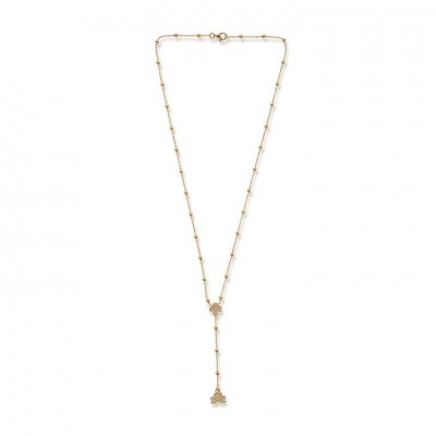 Collana Donna Rana Jack&Co Jcn0210 In Argento 925 Placcata Oro Con Chiusura Moschettone Logata